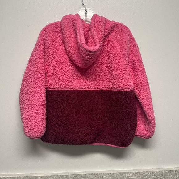 Girls Plus Zip Up Sherpa Jacket 20.5 - Picture 5 of 5